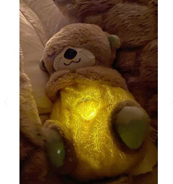 Peluche de nutria calmante para bebe y adultos