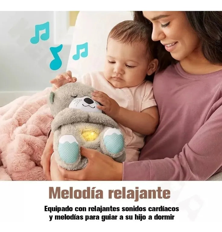 Peluche de nutria calmante para bebe y adultos
