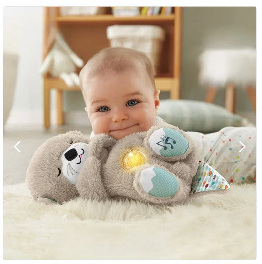 Peluche de nutria calmante para bebe y adultos